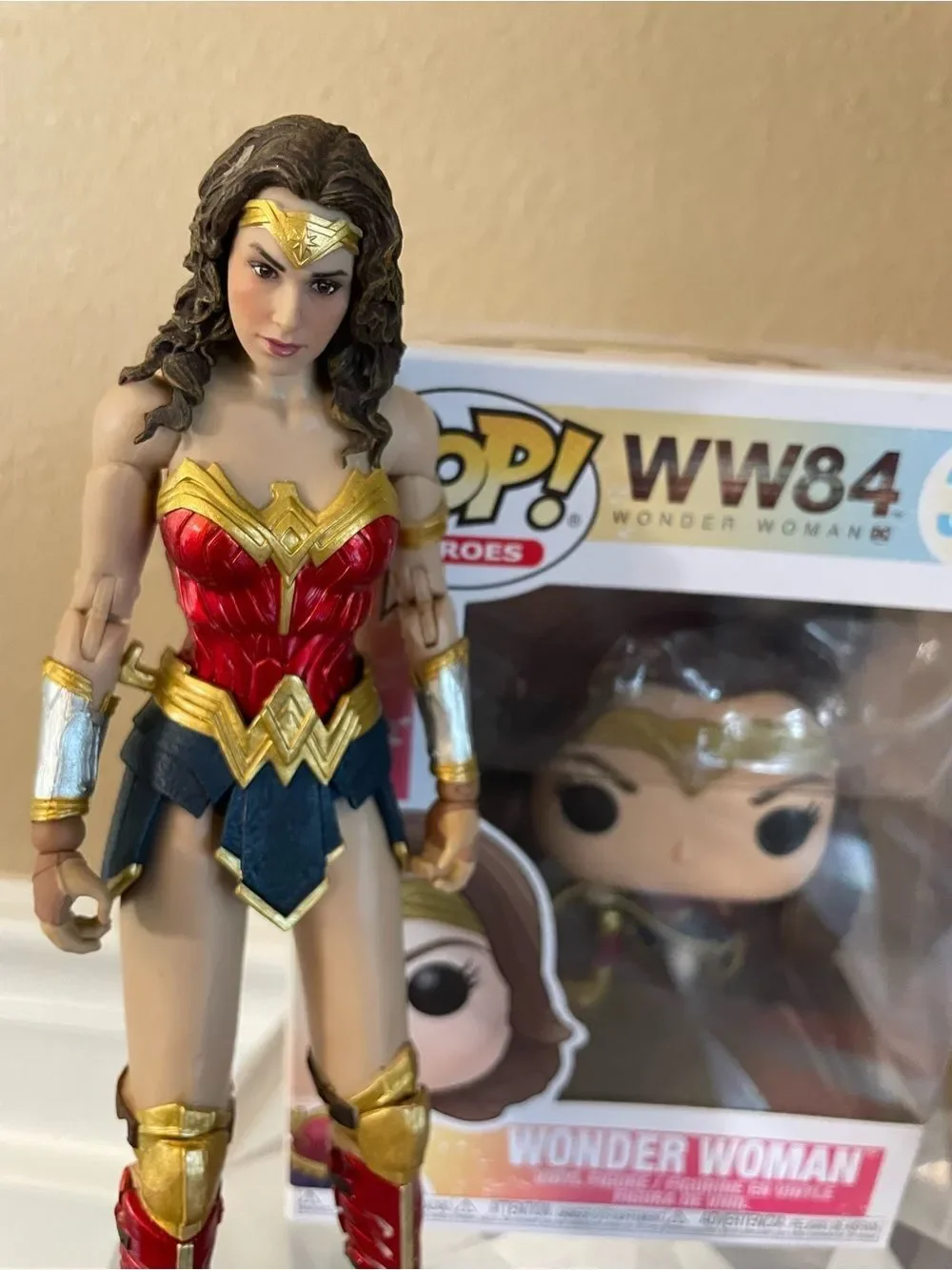 McFarlane Toys Wonder Women Figures Wonder Women WW84 Funko Pops Lot